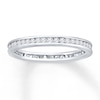 Thumbnail Image 1 of Diamond Eternity Ring 1/2 ct tw Round-cut 14K White Gold