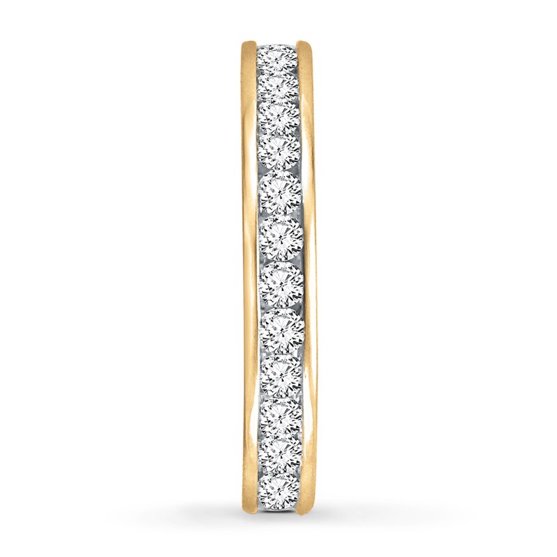 Main Image 3 of Diamond Eternity Band 1 ct tw Round-cut 14K Yellow Gold