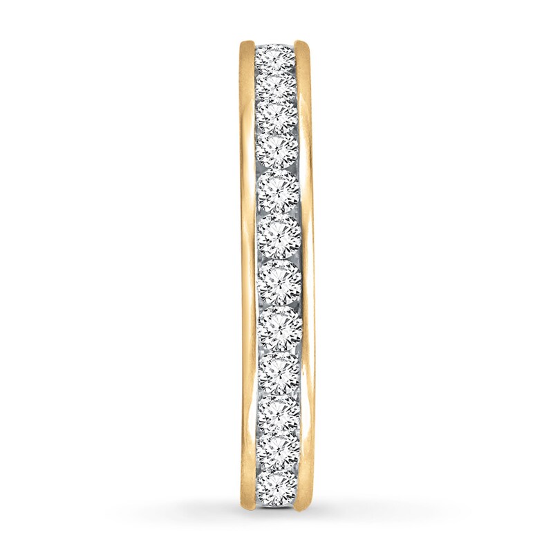 Diamond Eternity Band 1 ct tw Round-cut 14K Yellow Gold