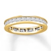 Thumbnail Image 1 of Diamond Eternity Band 2 ct tw Princess-cut 14K Yellow Gold