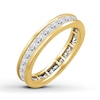 Thumbnail Image 3 of Diamond Eternity Band 2 ct tw Princess-cut 14K Yellow Gold