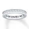 Thumbnail Image 1 of Diamond Eternity Band 2 ct tw Princess-cut 14K White Gold