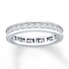 Thumbnail Image 0 of Diamond Eternity Band 2 ct tw Princess-cut 14K White Gold