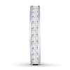 Thumbnail Image 3 of Diamond Eternity Band 2 ct tw Princess-cut 14K White Gold