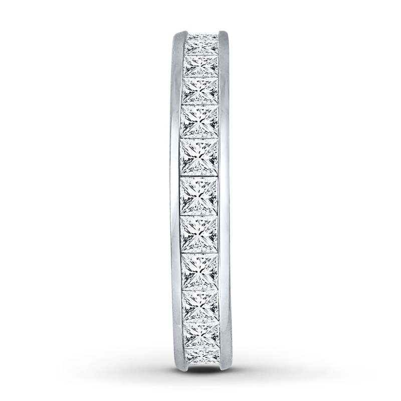 Diamond Eternity Band 2 ct tw Princess-cut 14K White Gold