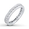 Thumbnail Image 4 of Diamond Eternity Band 2 ct tw Princess-cut 14K White Gold