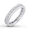 Thumbnail Image 3 of Diamond Eternity Band 2 ct tw Princess-cut 14K White Gold