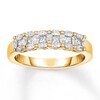 Thumbnail Image 0 of Diamond Anniversary Band 5/8 ct tw Princess-cut 14K Yellow Gold