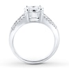 Thumbnail Image 2 of Diamond Ring 1-1/4 ct tw Princess-cut 14K White Gold