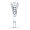 Thumbnail Image 3 of Diamond Ring 1-1/4 ct tw Princess-cut 14K White Gold