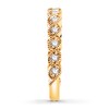 Thumbnail Image 2 of Diamond Anniversary Band 1/4 ct tw Round-cut 10K Yellow Gold