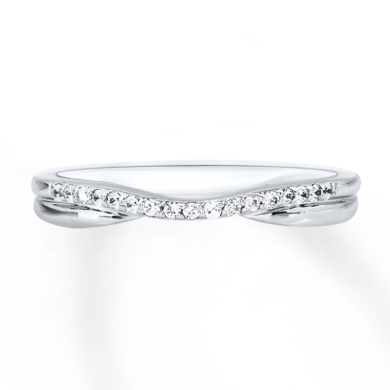 venster Fahrenheit tegel Diamond Anniversary Ring 1/10 ct tw Round-cut 14K White Gold | Jared