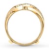 Thumbnail Image 2 of Diamond Enhancer Ring 1/4 ct tw Round-cut 14K Yellow Gold