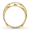 Thumbnail Image 1 of Diamond Enhancer Ring 1/4 ct tw Round-cut 14K Yellow Gold