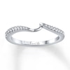 Thumbnail Image 1 of Ever Us Diamond Band 1/8 ct tw Round-cut 14K White Gold