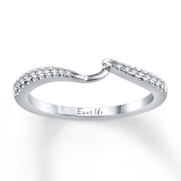 Ever Us Diamond Band 1/8 ct tw Round-cut 14K White Gold