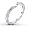 Thumbnail Image 2 of Ever Us Diamond Band 1/8 ct tw Round-cut 14K White Gold