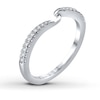 Thumbnail Image 1 of Ever Us Diamond Band 1/8 ct tw Round-cut 14K White Gold