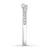 Thumbnail Image 4 of Ever Us Diamond Band 1/8 ct tw Round-cut 14K White Gold