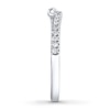 Thumbnail Image 3 of Ever Us Diamond Band 1/8 ct tw Round-cut 14K White Gold