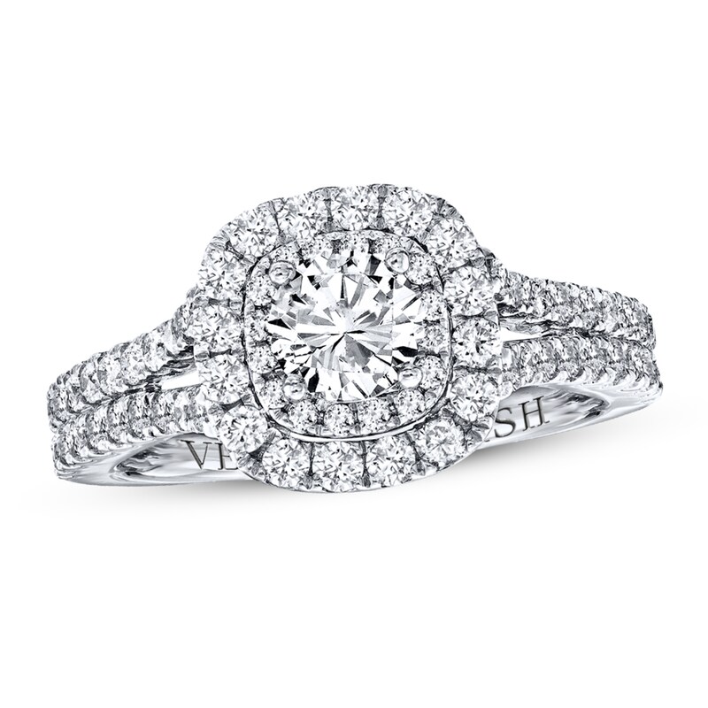 Vera Wang WISH 1-1/2 Carat tw Diamonds 14K White Gold Ring