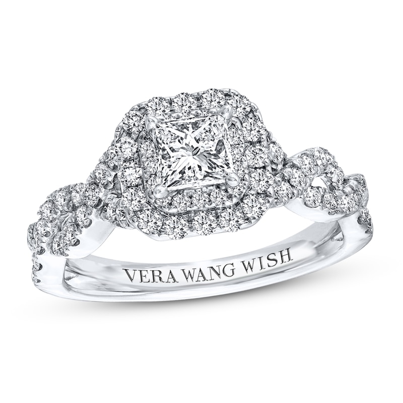 Vera Wang WISH 1 Carat tw Diamonds 14K White Gold Ring