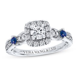 Vera Wang WISH 3/4 Carat tw Diamonds 14K White Gold Ring