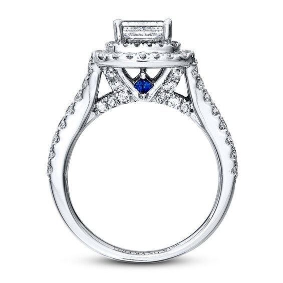 Vera Wang LOVE 21/4 Carat tw Diamonds 14K White Gold Ring