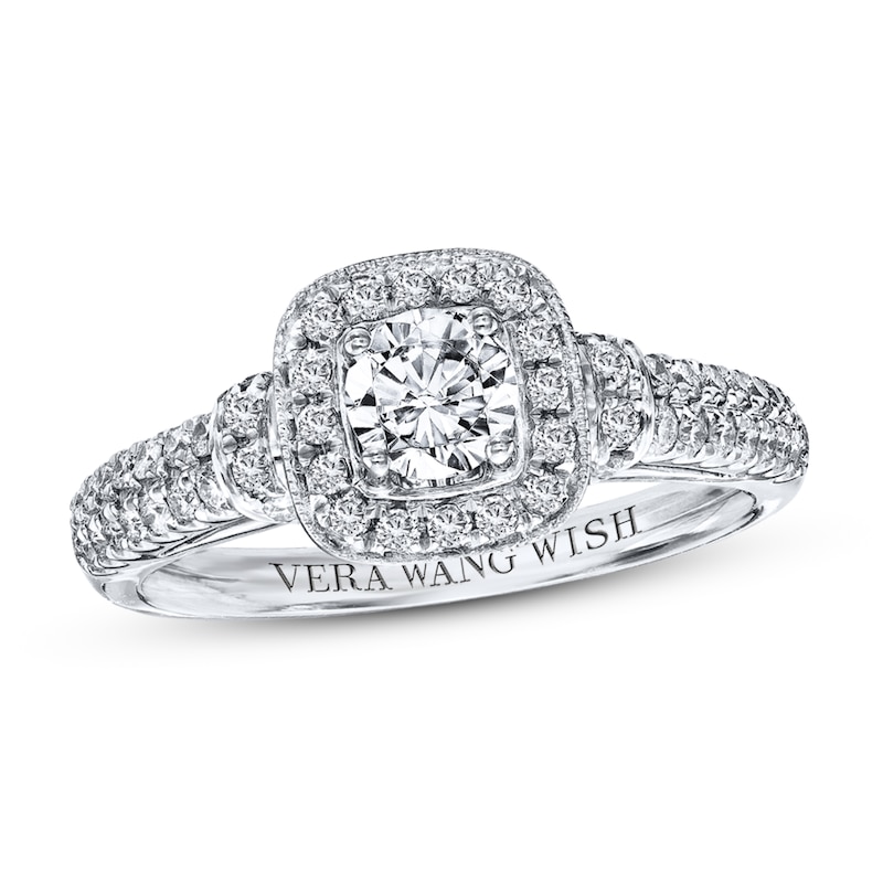 Vera Wang WISH 3/4 Carat tw Diamonds 14K White Gold Ring