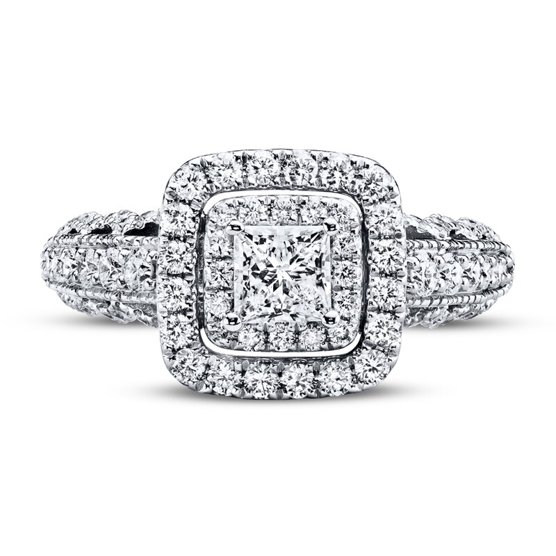 Vera Wang WISH 1-1/2 ct tw Diamonds 14K White Gold Ring