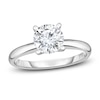 Thumbnail Image 0 of Diamond Solitaire Engagement Ring 1/2 ct tw Round 14K White Gold (I2/I)