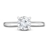 Thumbnail Image 2 of Diamond Solitaire Engagement Ring 1/2 ct tw Round 14K White Gold (I2/I)