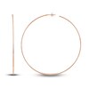 Thumbnail Image 1 of Round Wire Hoop Earrings 14K Rose Gold 90mm
