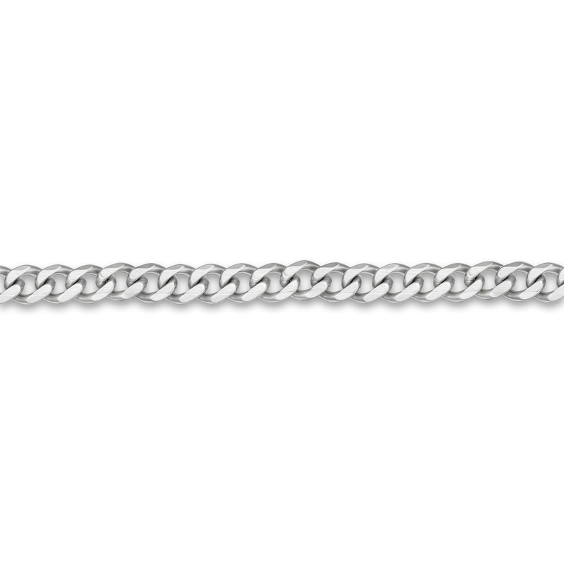 Main Image 4 of Men's Solid Cross Necklace & Bracelet Set Stainless Steel