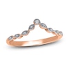 Thumbnail Image 1 of Diamond Wedding Band 1/20 ct tw Round 14K Rose Gold