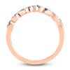 Thumbnail Image 2 of Diamond Wedding Band 1/20 ct tw Round 14K Rose Gold