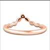Thumbnail Image 3 of Diamond Wedding Band 1/20 ct tw Round 14K Rose Gold