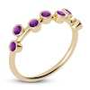 Thumbnail Image 2 of Juliette Maison Natural Amethyst Ring 10K Yellow Gold
