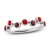Thumbnail Image 1 of Juliette Maison Natural Ruby & Natural Garnet Ring 10K White Gold