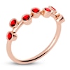 Thumbnail Image 1 of Juliette Maison Natural Ruby Ring 10K Rose Gold