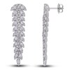 Thumbnail Image 0 of Diamond Drop Earrings 3-1/2 ct tw Round 14K White Gold