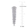 Thumbnail Image 1 of Diamond Drop Earrings 3-1/2 ct tw Round 14K White Gold