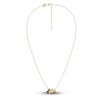 Thumbnail Image 2 of Juliette Maison Natural Multi-Gemstone Pendant Necklace 10K Yellow Gold 18"