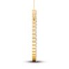 Thumbnail Image 3 of Lab-Grown Diamond Circle Necklace 2 ct tw Round 14K Yellow Gold 18"
