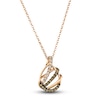 Thumbnail Image 0 of Le Vian Wrapped In Chocolate Diamond Necklace 3/8 ct tw Round 14K Strawberry Gold 19"