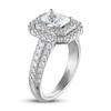 Thumbnail Image 1 of Vera Wang WISH Diamond Engagement Ring 2-1/4 ct tw Emerald-cut 14K White Gold