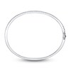 Thumbnail Image 2 of Shy Creation Diamond Pave Bangle Bracelet 2-1/5 ct tw Round 14K White Gold SC55010777V2ZS