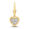 Thumbnail Image 0 of Charm'd by Lulu Frost Diamond Heart of Hearts Charm 1/10 ct tw Round 10K Yellow Gold