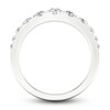 Thumbnail Image 4 of Graduated Diamond Anniversary Band 1 ct tw Round 14K White Gold