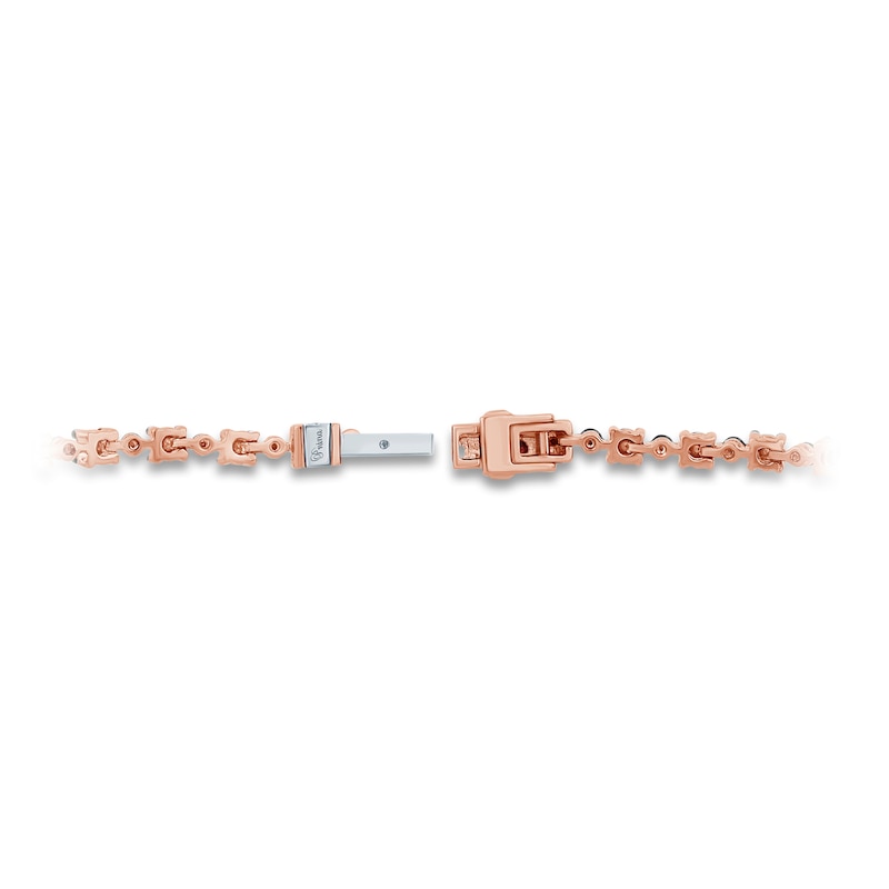 Main Image 2 of Pnina Tornai Diamond Tennis Bracelet 3 ct tw Round 14K Rose Gold 7"